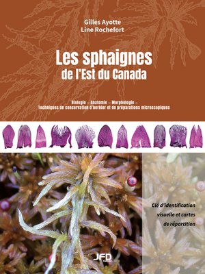 cover image of Les sphaignes de l'Est du Canada
